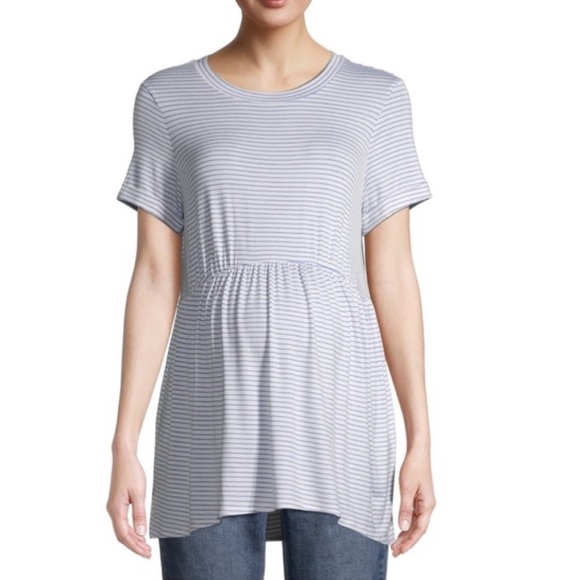 Tops - Maternity Babydoll Short Sleeve T-shirt